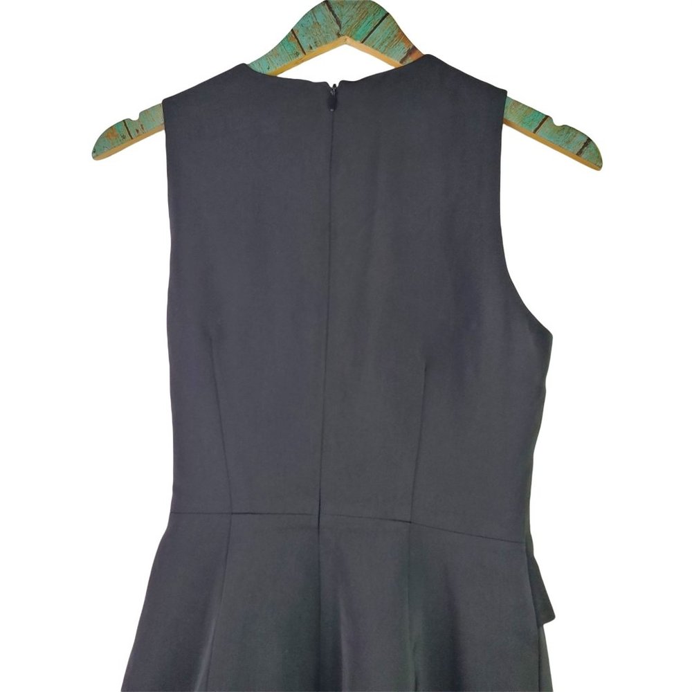 Keepsake Women's Faux Wrap Black Romper Sz Sm - Picture 4 of 8
